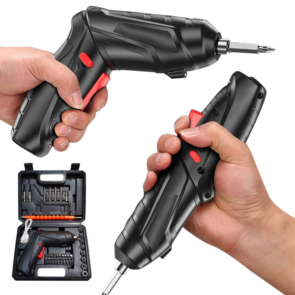 3.6V Cordless Electric Screwdriver with 2-Position Handle