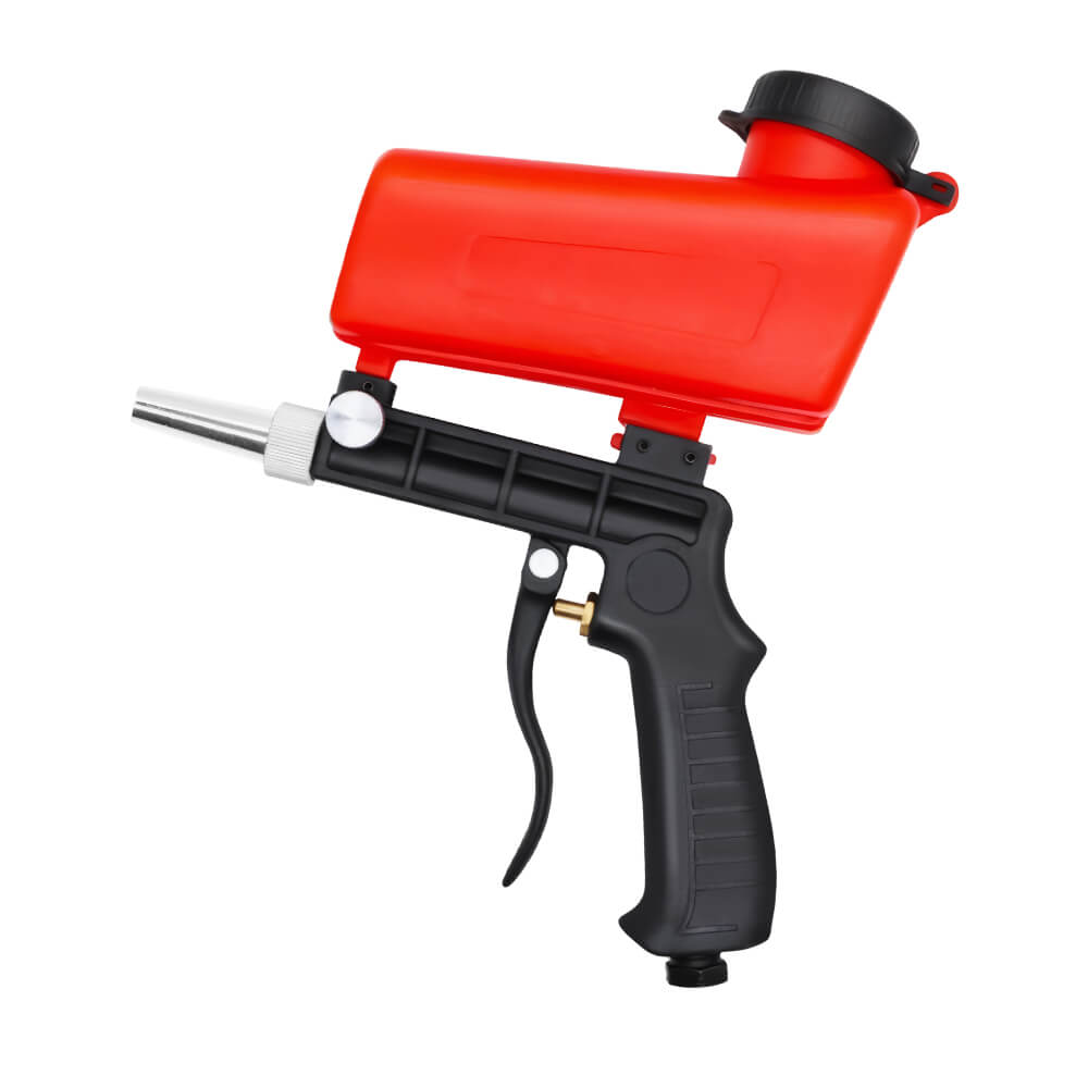 Adjustable Pneumatic Sandblasting Tool with 21lb Capacity