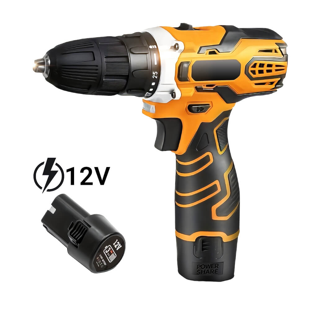 25Nm Cordless Electric Drill with Keyless Chuck