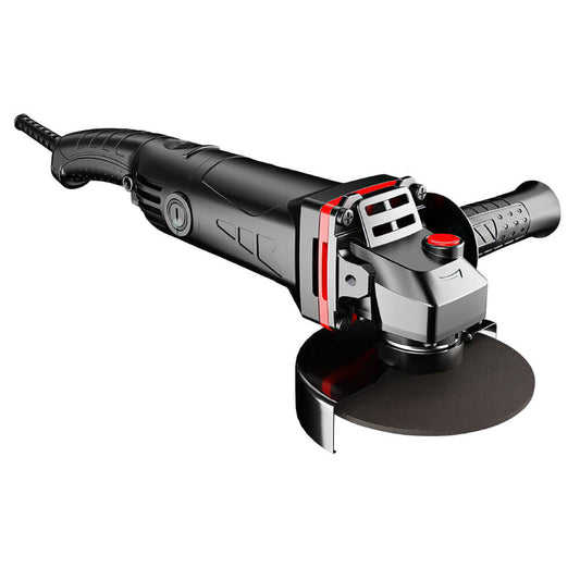 Compact Angle Grinder — Adjustable Speed & Safety Lock