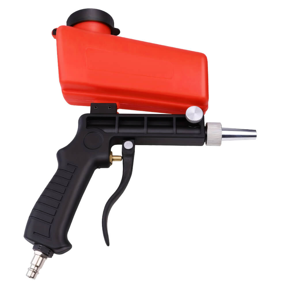 Adjustable Pneumatic Sandblasting Tool with 21lb Capacity