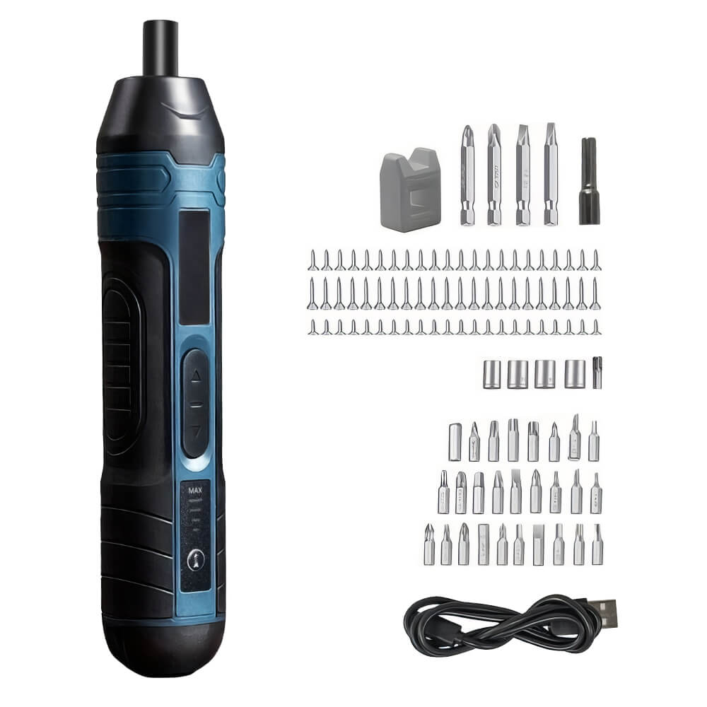3.6V Cordless Electric Screwdriver Set with LED Light