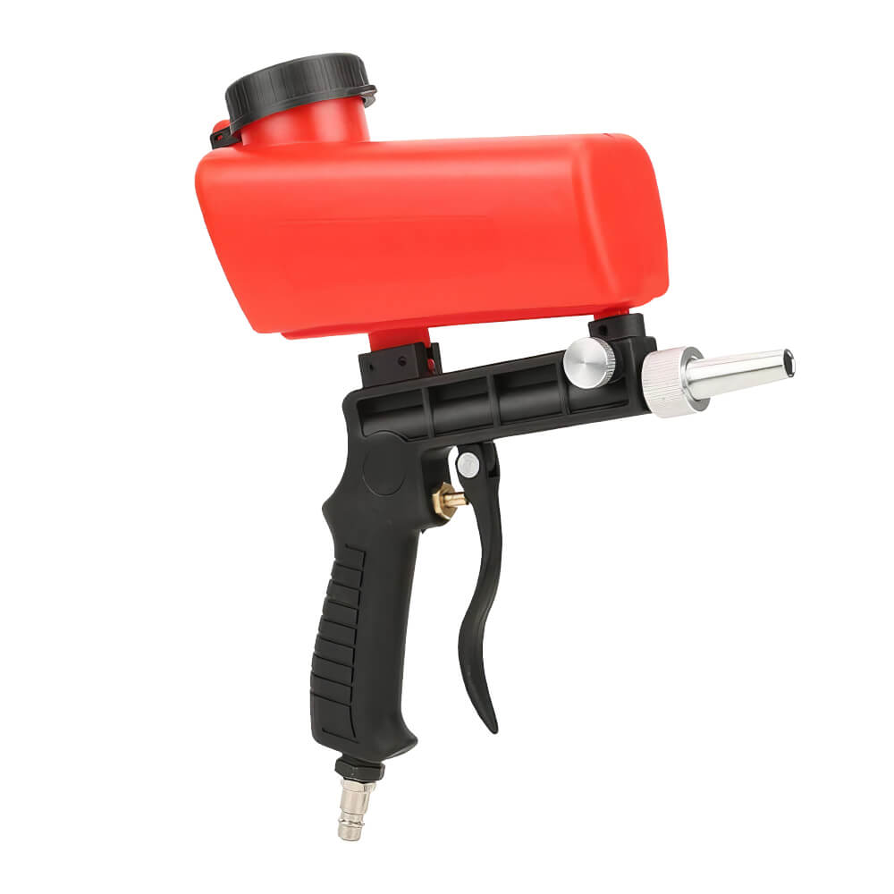 Adjustable Pneumatic Sandblasting Tool with 21lb Capacity