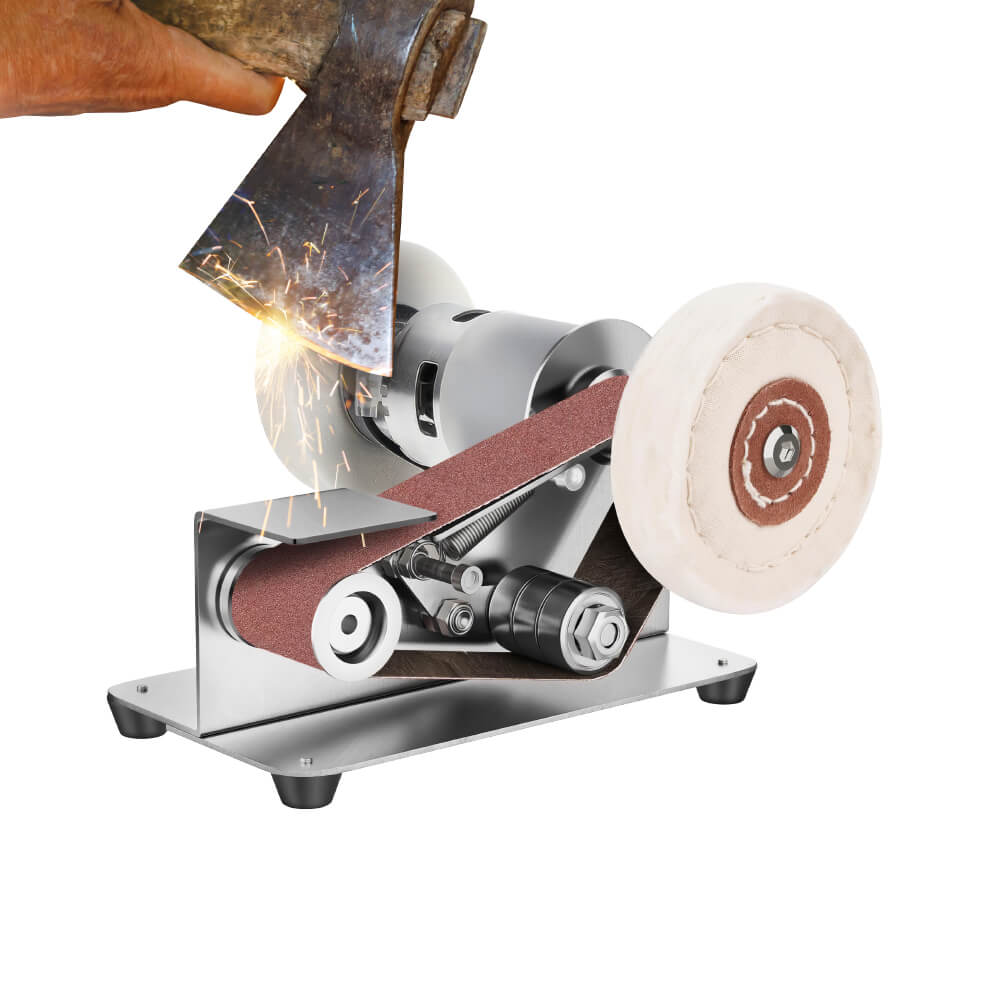 Mini Belt Sander with 7-Speed Adjustable Control