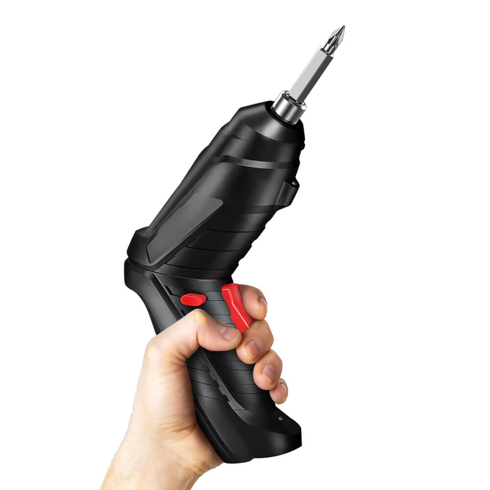 3.6V Cordless Electric Screwdriver with 2-Position Handle